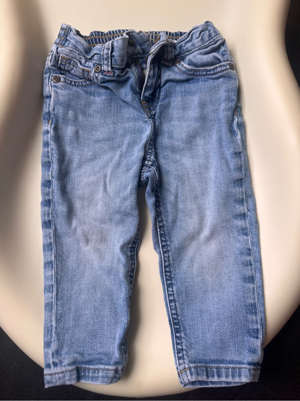 Ralph Lauren Light Blue Kids Straight Leg Jeans